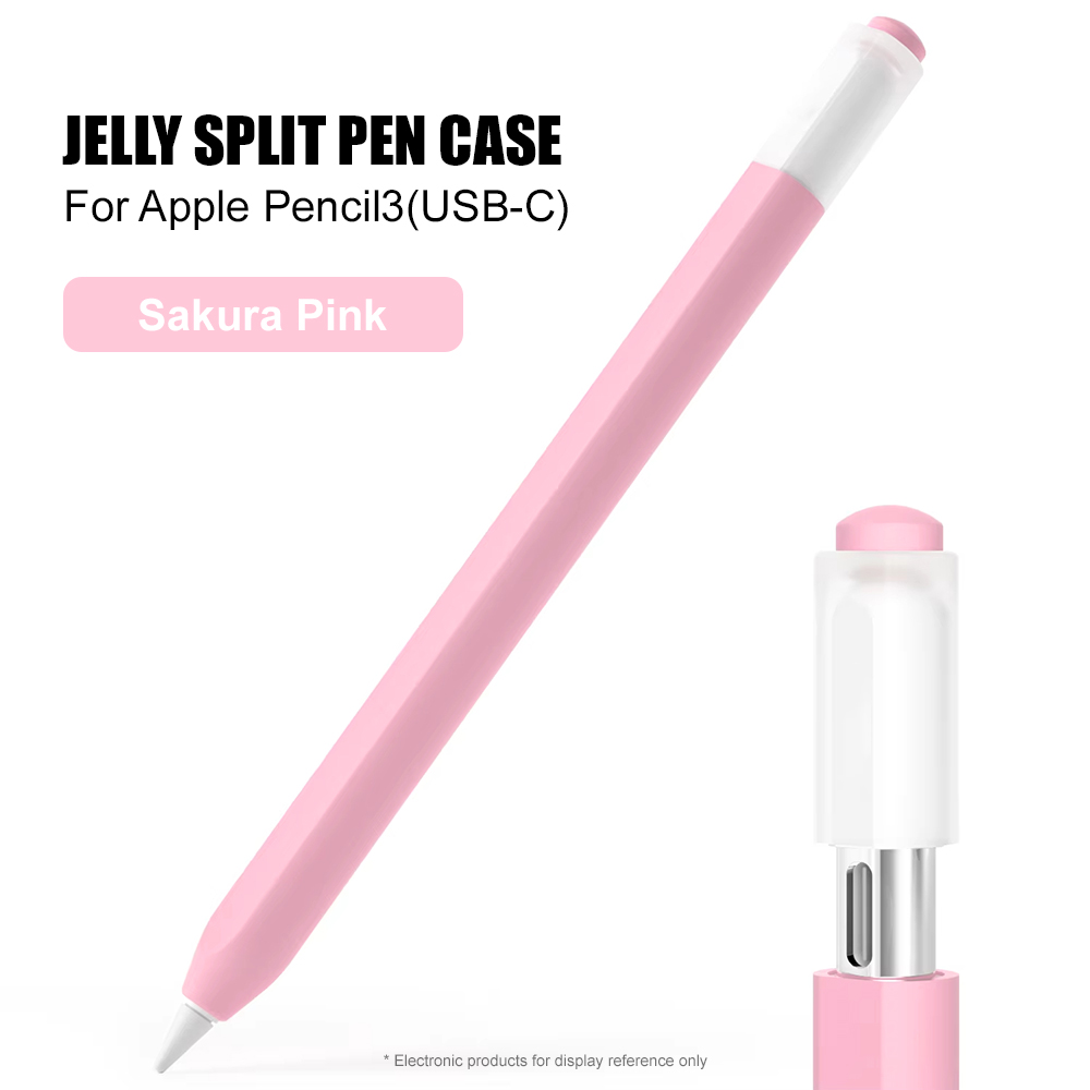 Tablet Accessories For Kids - Color Splicing Silicone Pen Case For