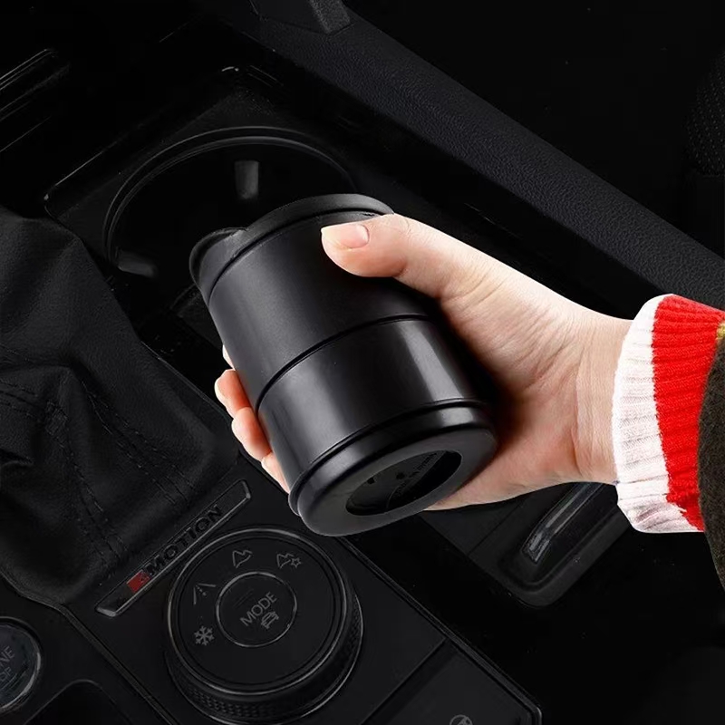 Tablet Car Accessories - Portable Car LED Ashtray Universal Auto