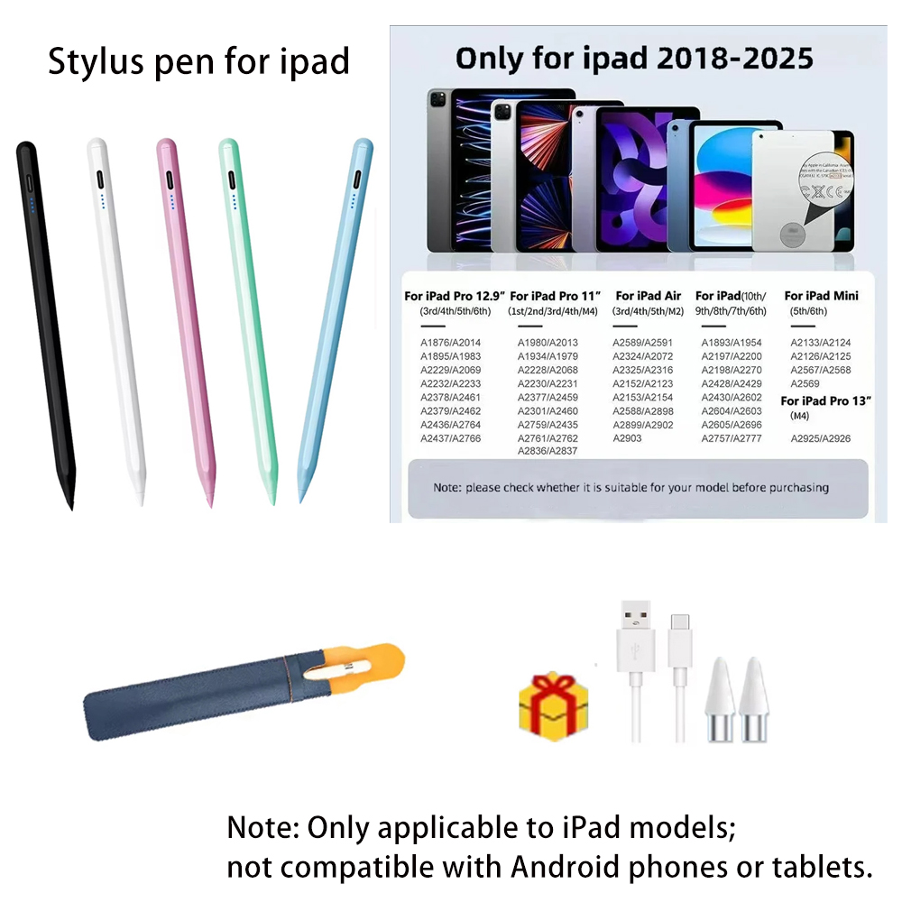 Tablet Accessories For Kids - Dedicated iPad Pen Stylus for Apple