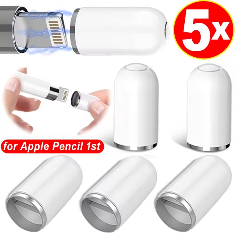 Tablet Accessories For Kids - Magnetic Pencil Caps for Apple Pencil