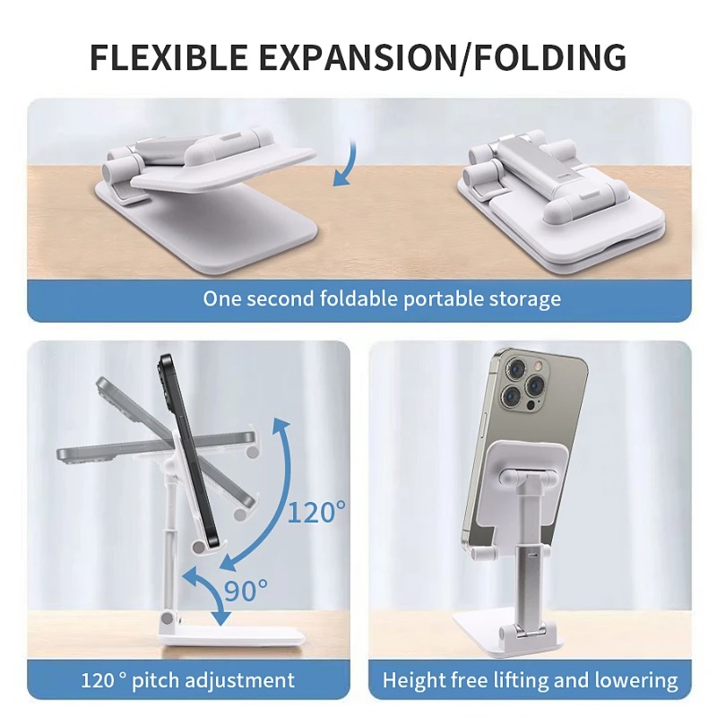 Desktop Phone Holder Stand Tab - Tablet Holder Accessories ulasan dan harga