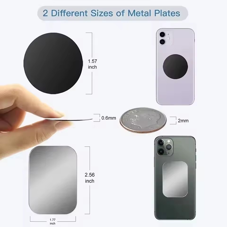 5/10pcs Magnetic Metal Plate D - Tablet Holder Accessories ulasan dan harga