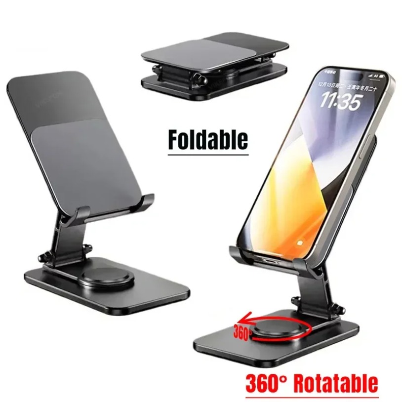 Universal Metal 360° Rotatable - Tablet Holder Accessories ulasan dan harga