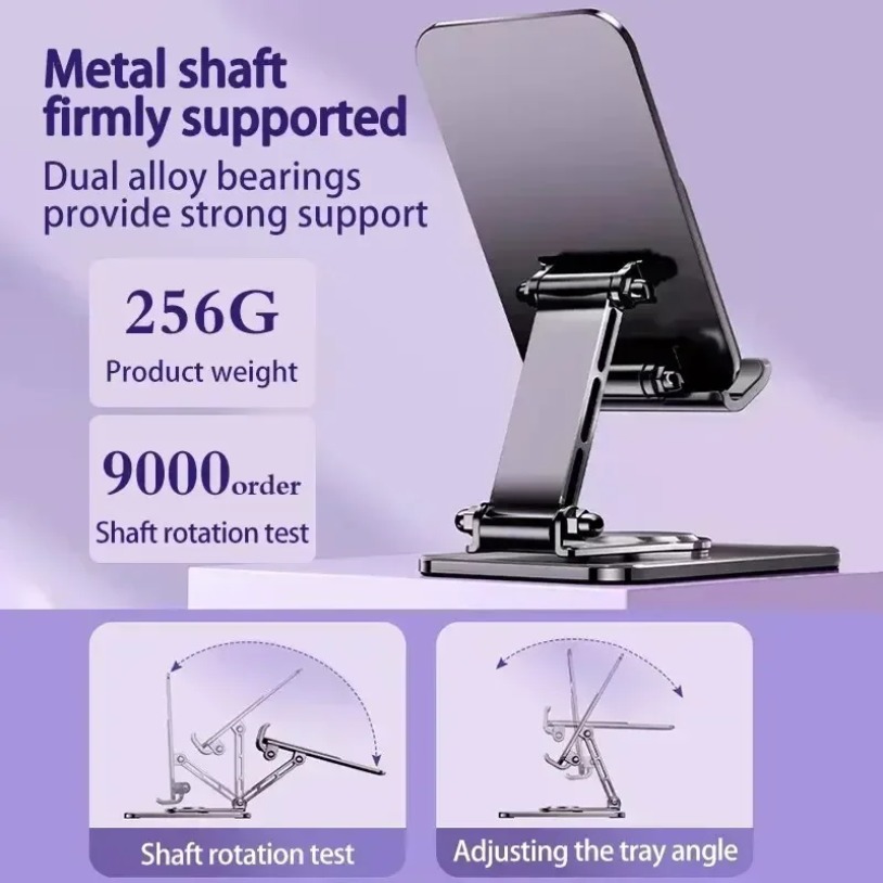 Universal Metal 360° Rotatable - Tablet Holder Accessories ulasan dan harga