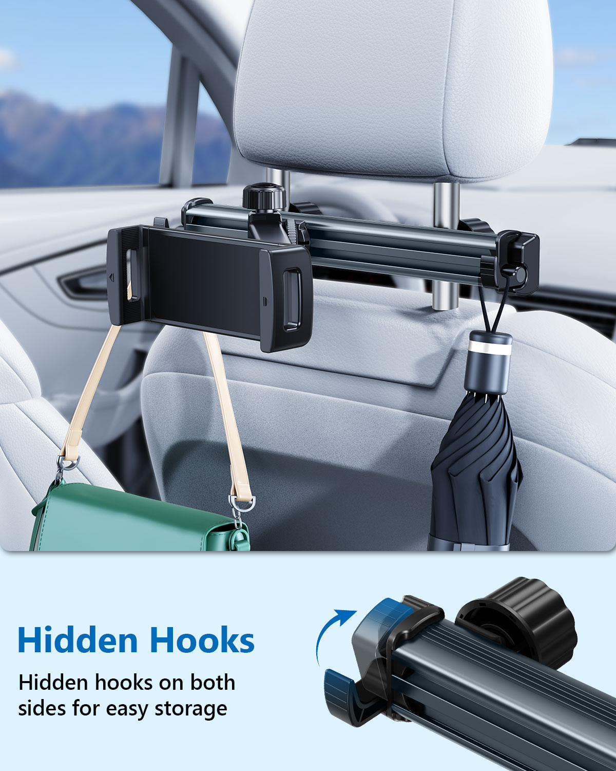 Hipacool Car Tablet Holder Sta - Tablet Accessories Must Have ulasan dan harga