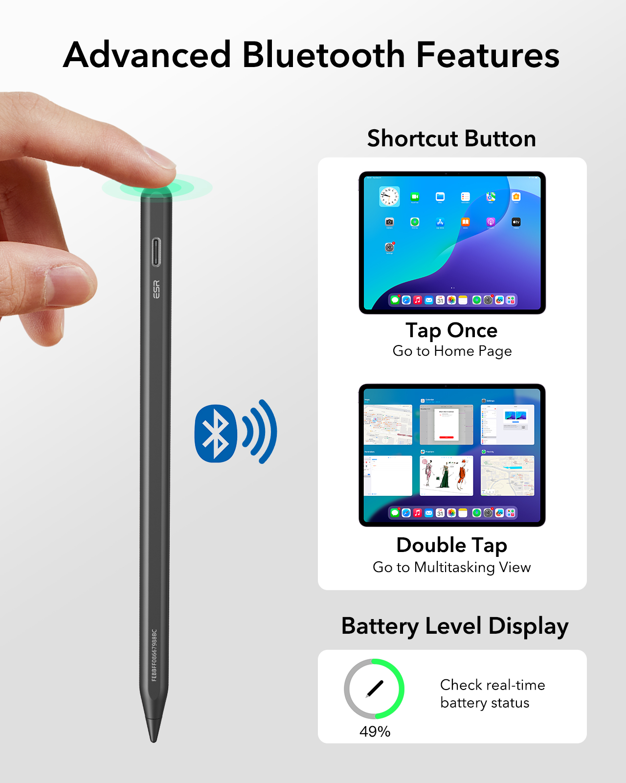 ESR iPad Pencil Compatible wit - Tablet Accessories For Kids ulasan dan harga