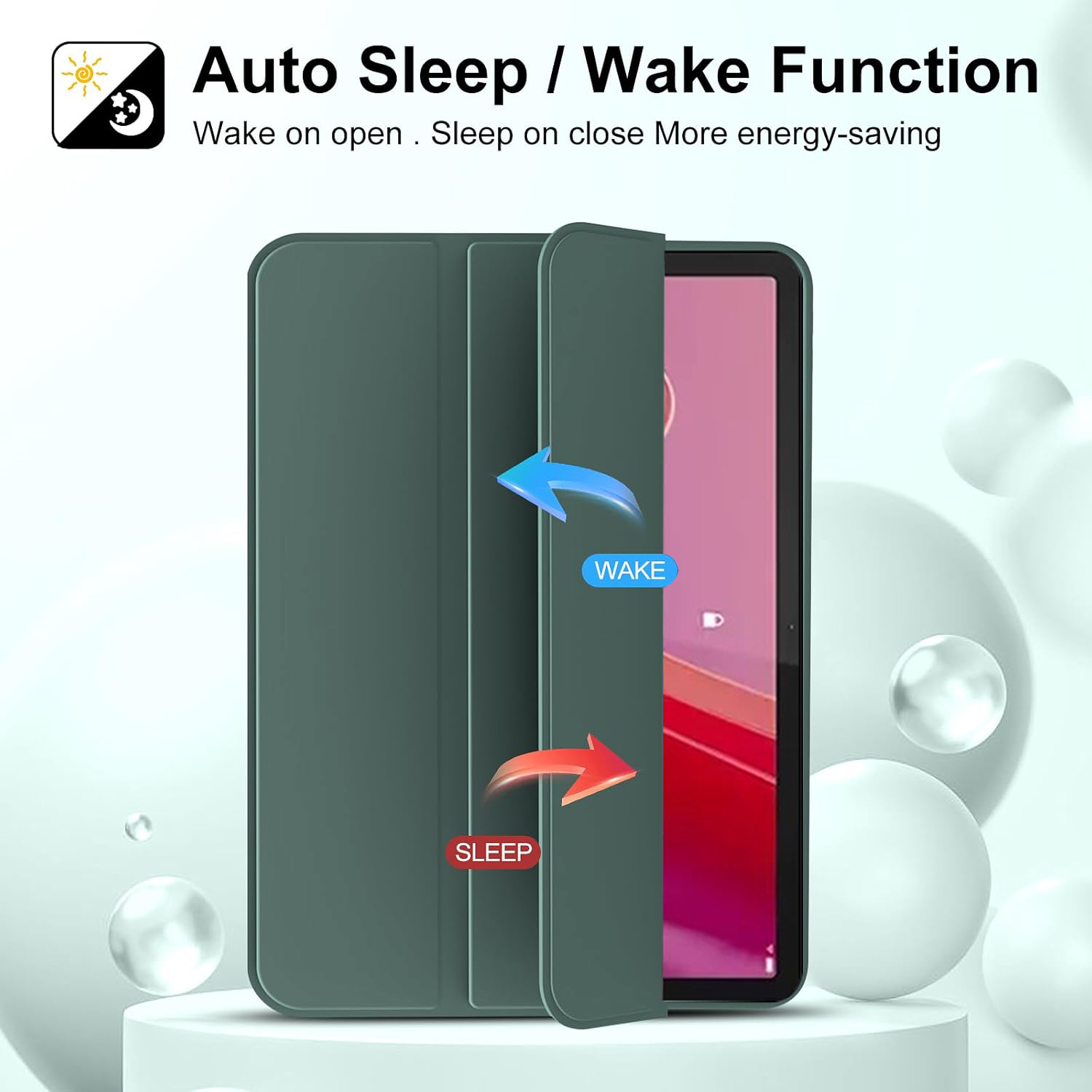 Tri-fold Flip Case For Lenovo  - Tablet Accessories Lenovo ulasan dan harga