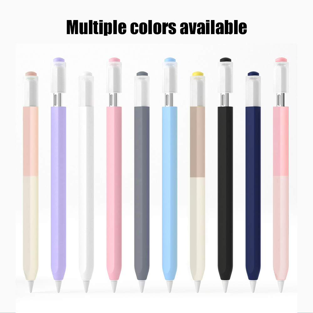 Color Splicing Silicone Pen Ca - Tablet Accessories For Kids ulasan dan harga