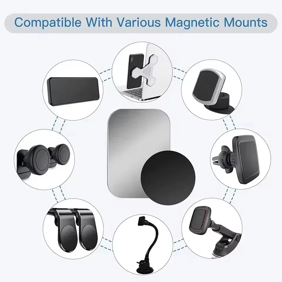 5/10pcs Magnetic Metal Plate D - Tablet Car Accessories ulasan dan harga