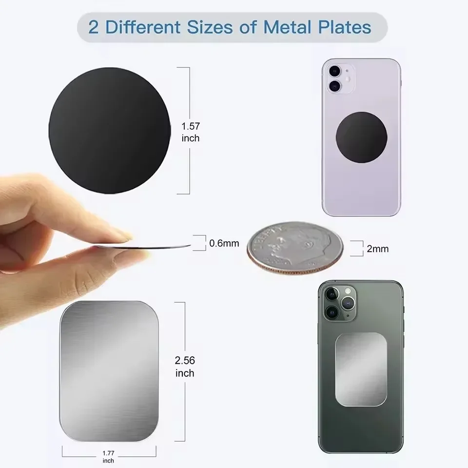 5/10pcs Magnetic Metal Plate D - Tablet Car Accessories ulasan dan harga