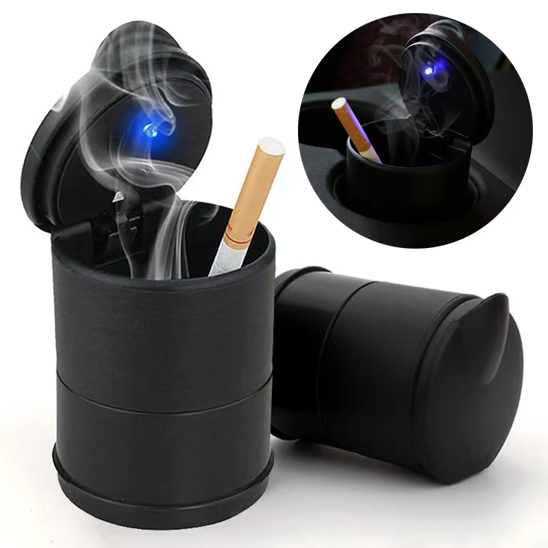 Portable Car LED Ashtray Unive - Tablet Car Accessories ulasan dan harga