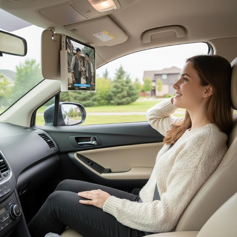 Adjustable Car Sun Visor Phone - Tablet Accessories Must Have ulasan dan harga