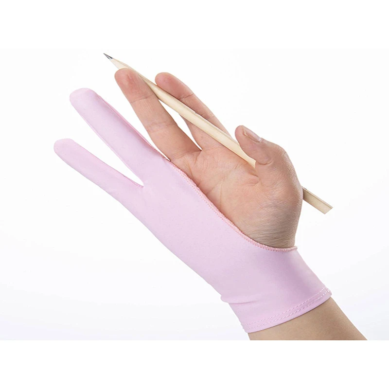 1/2 Layers Art 2 Finger Anti-m - Drawing Glove Artist ulasan dan harga