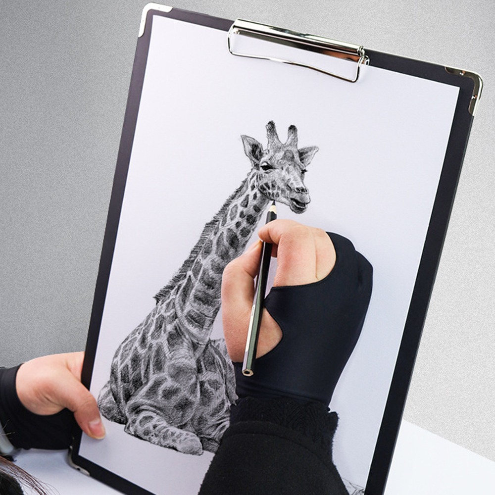 2pcs Durable Two-Finger Design - Drawing Glove Artist ulasan dan harga