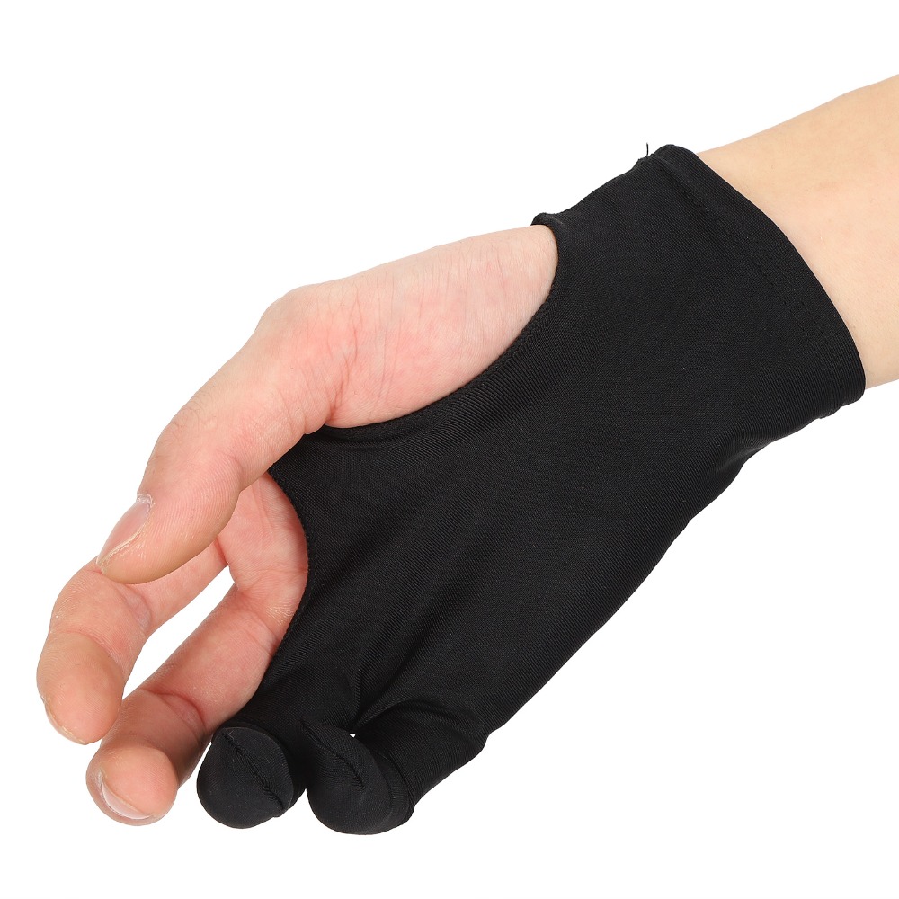 2pcs Durable Two-Finger Design - Drawing Glove Artist ulasan dan harga