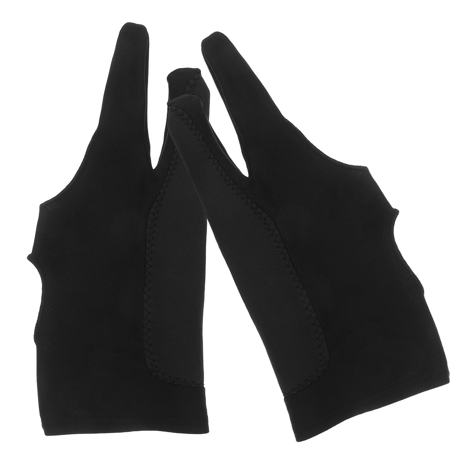 1Pair Drawing Gloves Two Finge - Drawing Glove Artist ulasan dan harga