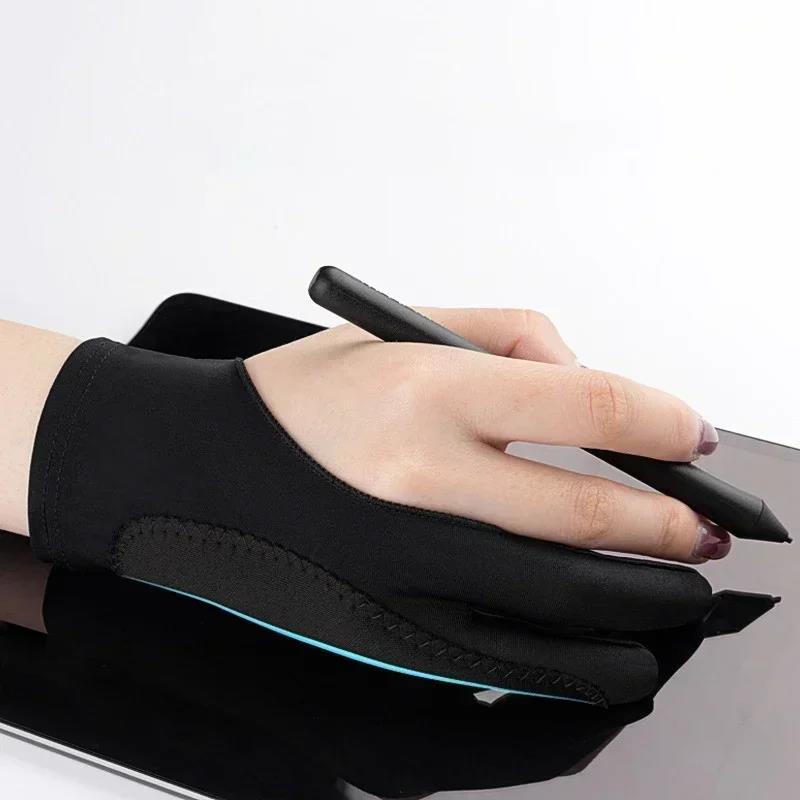 Two-Finger Drawing Gloves Palm - Drawing Glove Artist ulasan dan harga