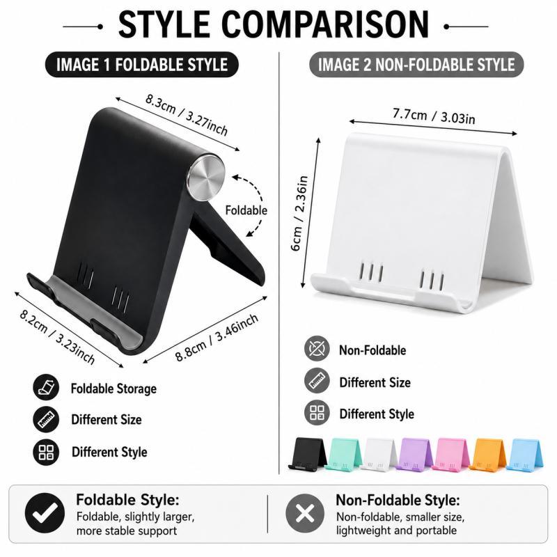 2pcs Foldable Phone Stand, 8 C - Tablet Holder Accessories ulasan dan harga