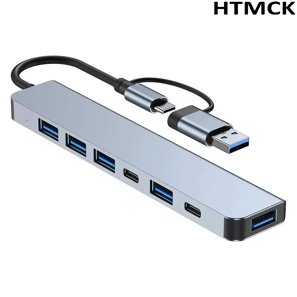 8 in 2 USB C Hub Multi Port Do - Microsd Card Tablet ulasan dan harga