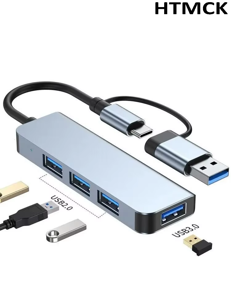 8 in 2 USB C Hub Multi Port Do - Microsd Card Tablet ulasan dan harga
