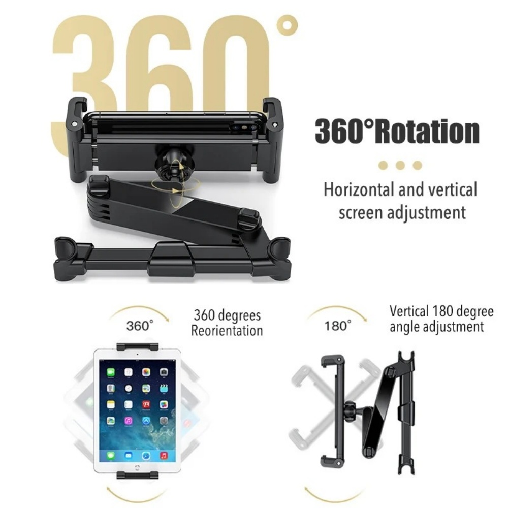 Stretchable Car Headrest Table - Tablet Accessories Must Have ulasan dan harga