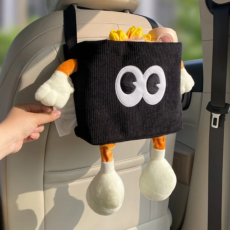 Car Trash Can Bin Cartoon Eye  - Tablet Car Accessories ulasan dan harga