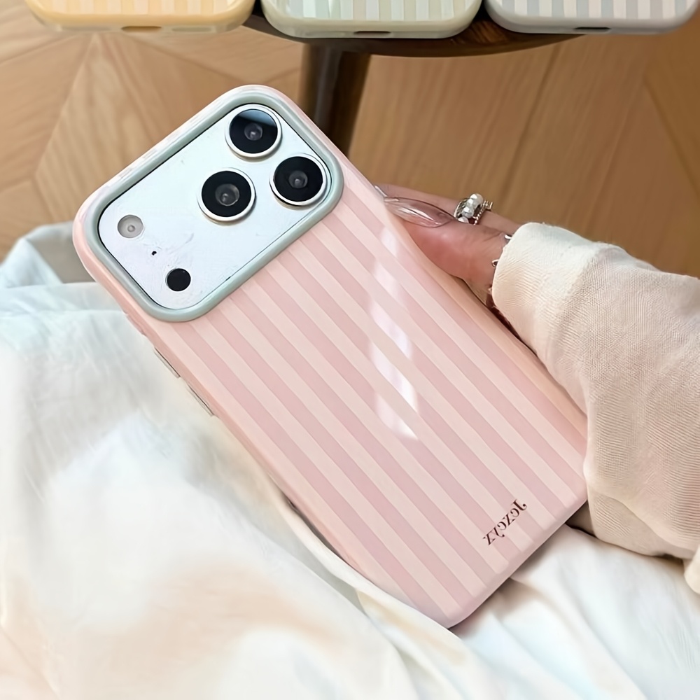 Luxury Korean Fashion Stripes  - Apple Iphone 15 ulasan dan harga