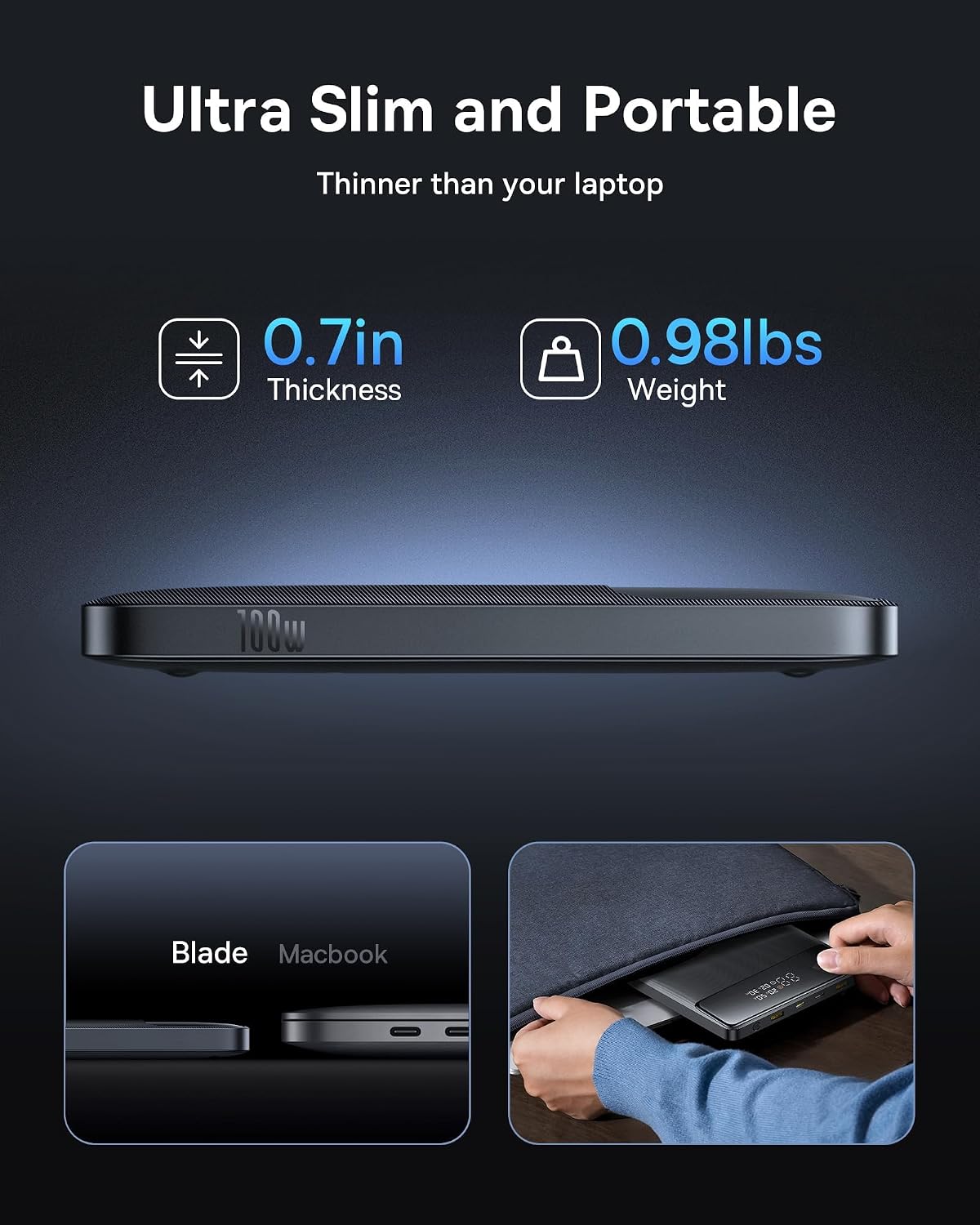 Baseus Laptop Portable Charger - Accessories For Android Tablet ulasan dan harga