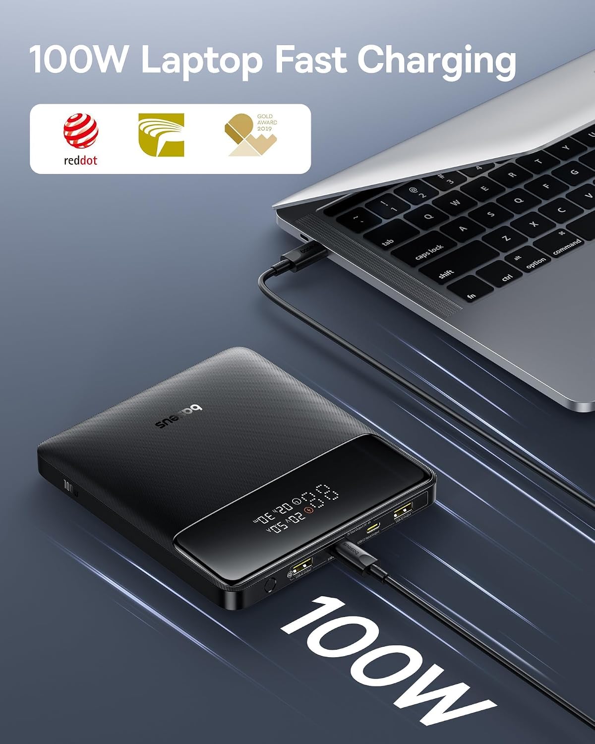 Baseus Laptop Portable Charger - Accessories For Android Tablet ulasan dan harga