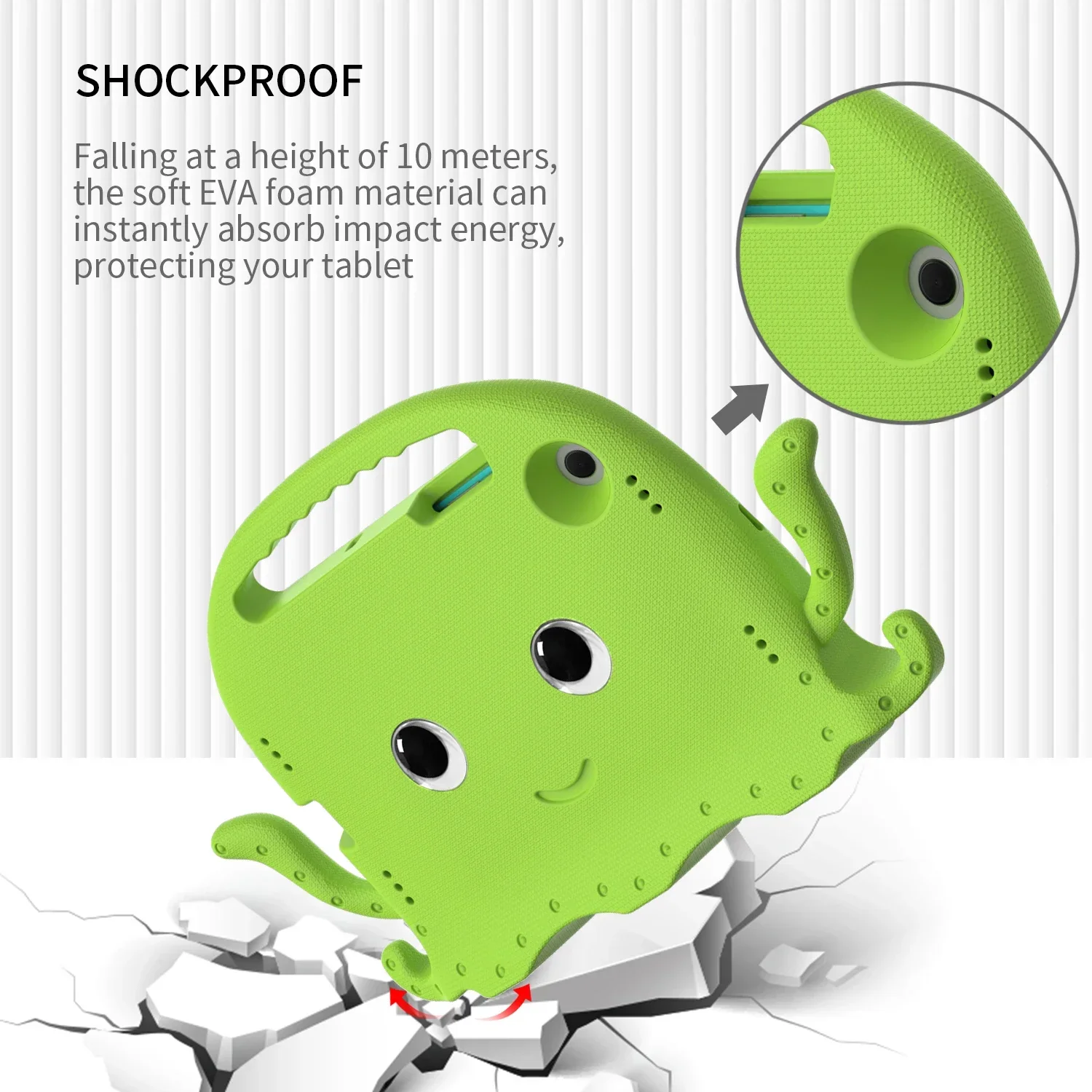 Octopuses EVA Kids Case for Sa - Tablet A9 Accessories ulasan dan harga