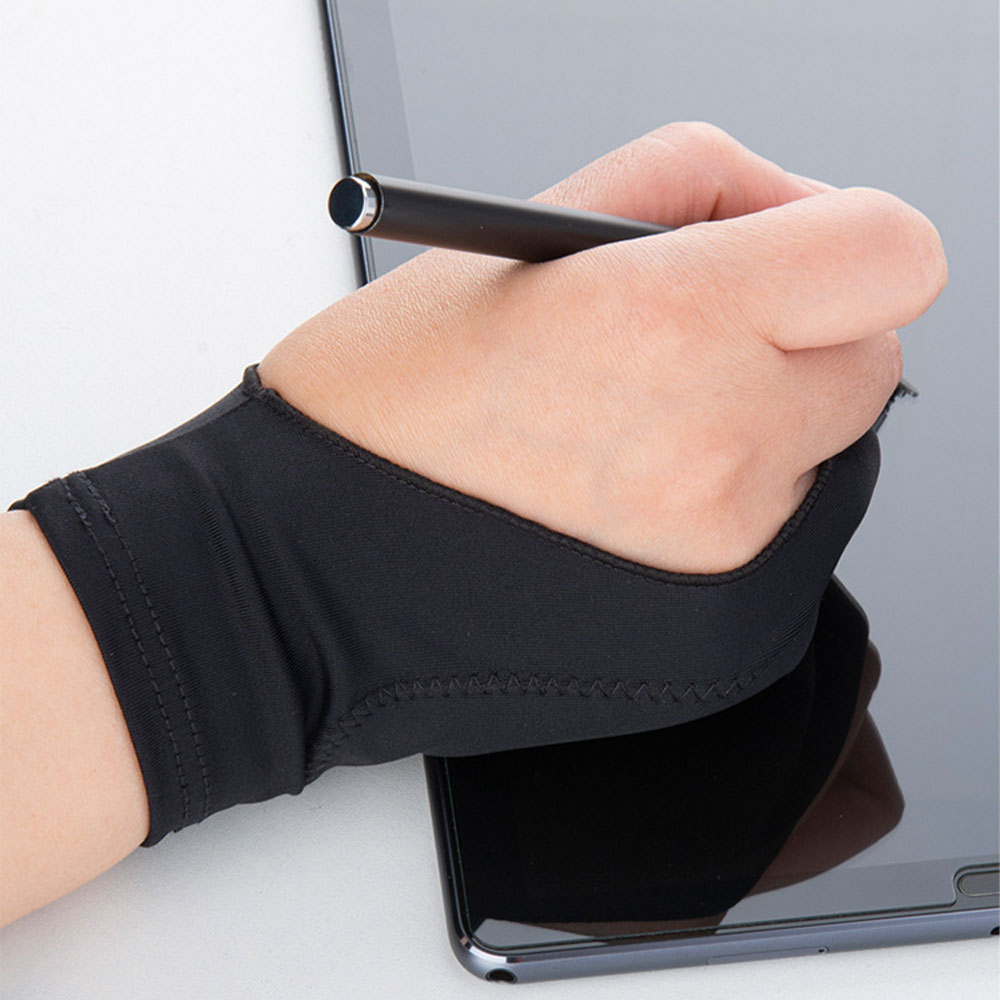 1PC Two-Finger Hand Painting G - Drawing Glove Artist ulasan dan harga