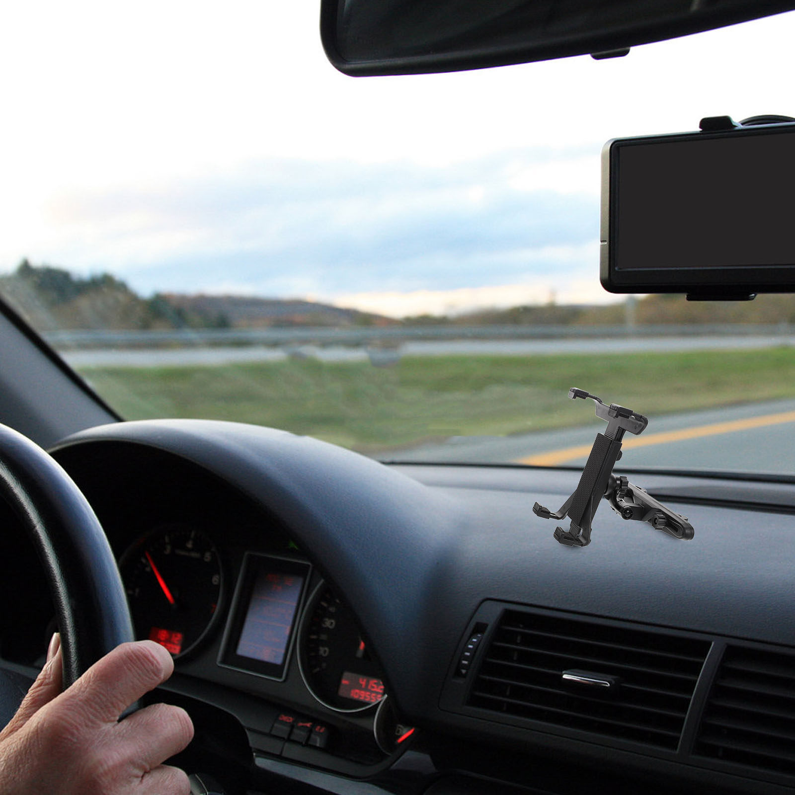 Car Headrest Holder Tablet Rot - Tablet Car Accessories ulasan dan harga